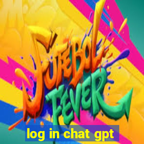 log in chat gpt